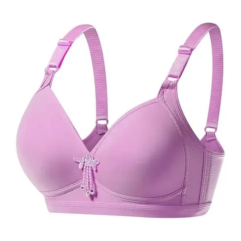 Nonwired single pad bra