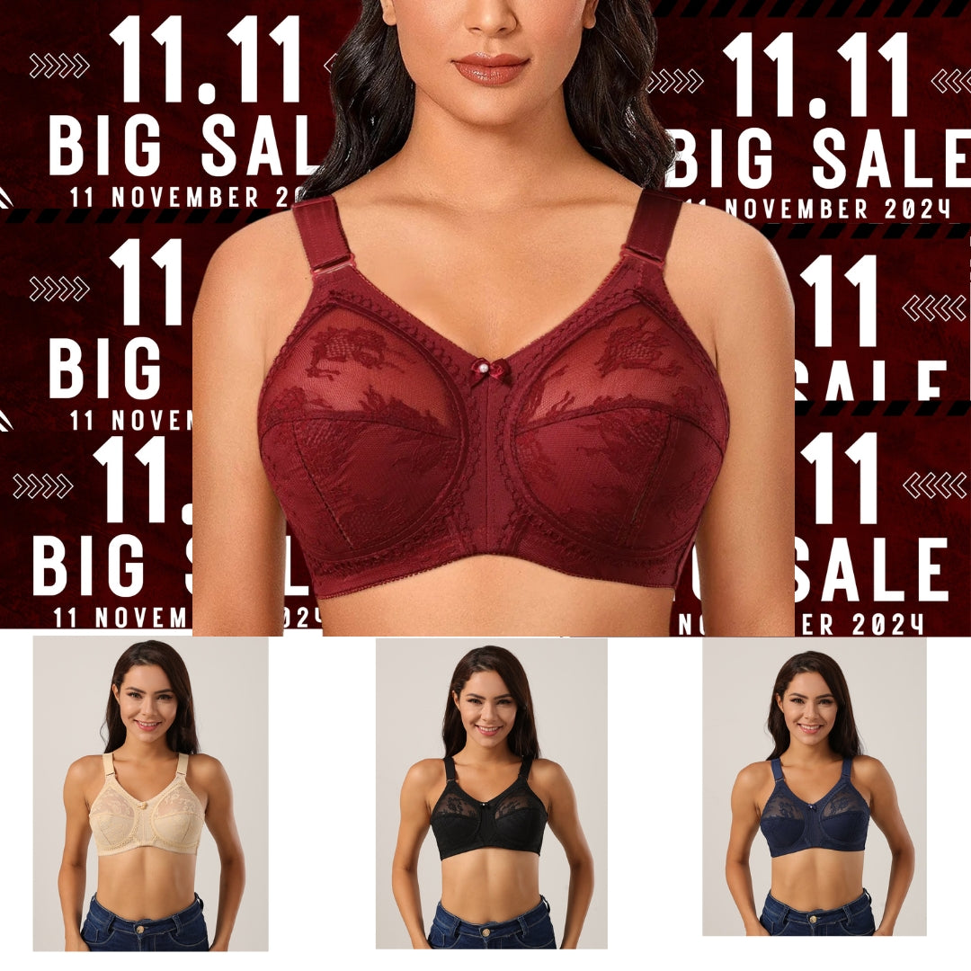 (PACK OF 3) TRIUMPH DOREEN WORLD FAMOUS BRA (❣️FREE DELIVERY 11.11 Sale❣️)