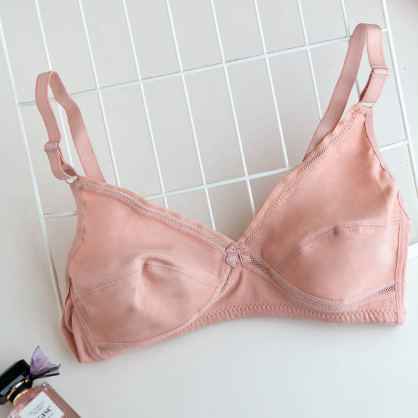 Soft Cotton Plain Bra