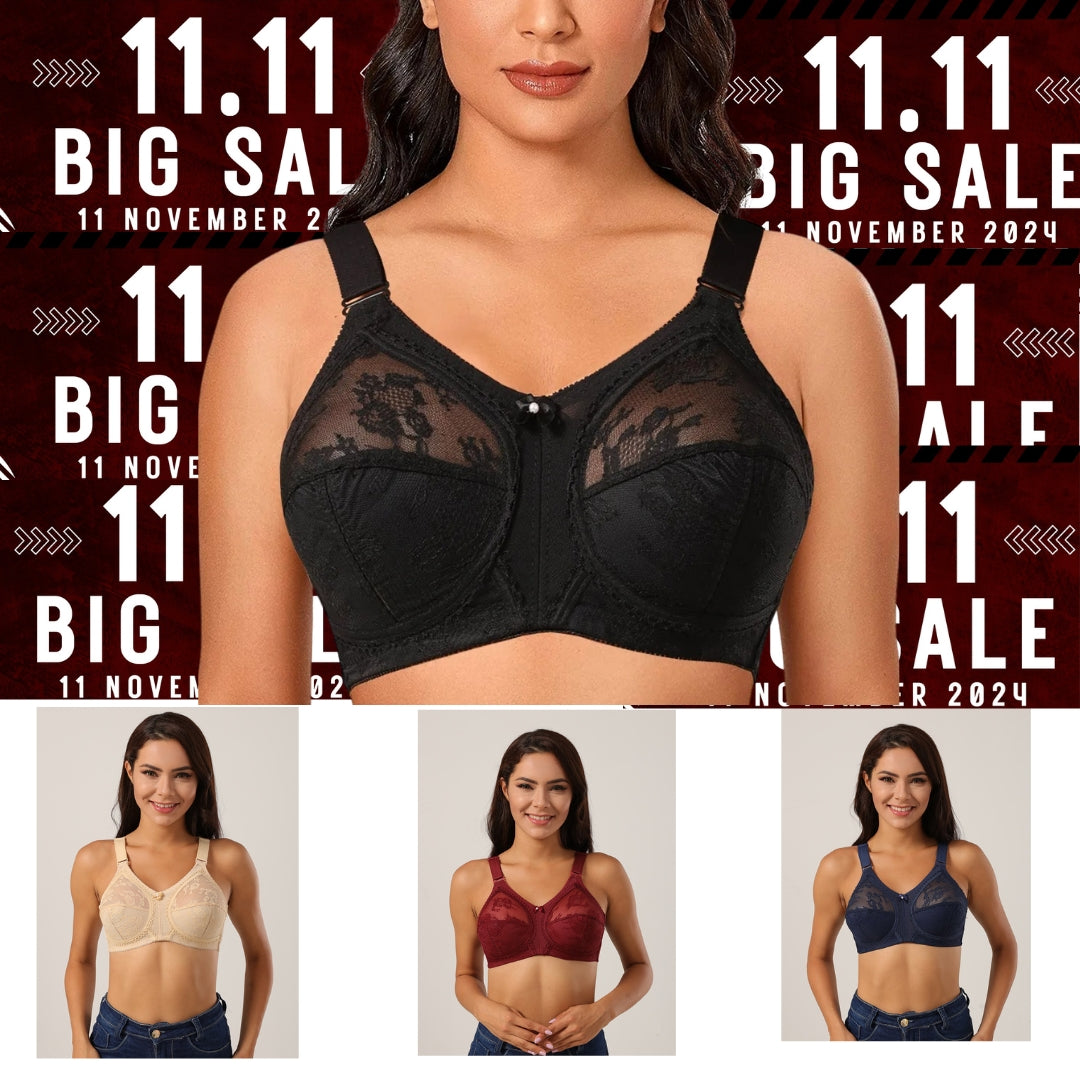 (PACK OF 3) TRIUMPH DOREEN WORLD FAMOUS BRA (❣️FREE DELIVERY 11.11 Sale❣️)