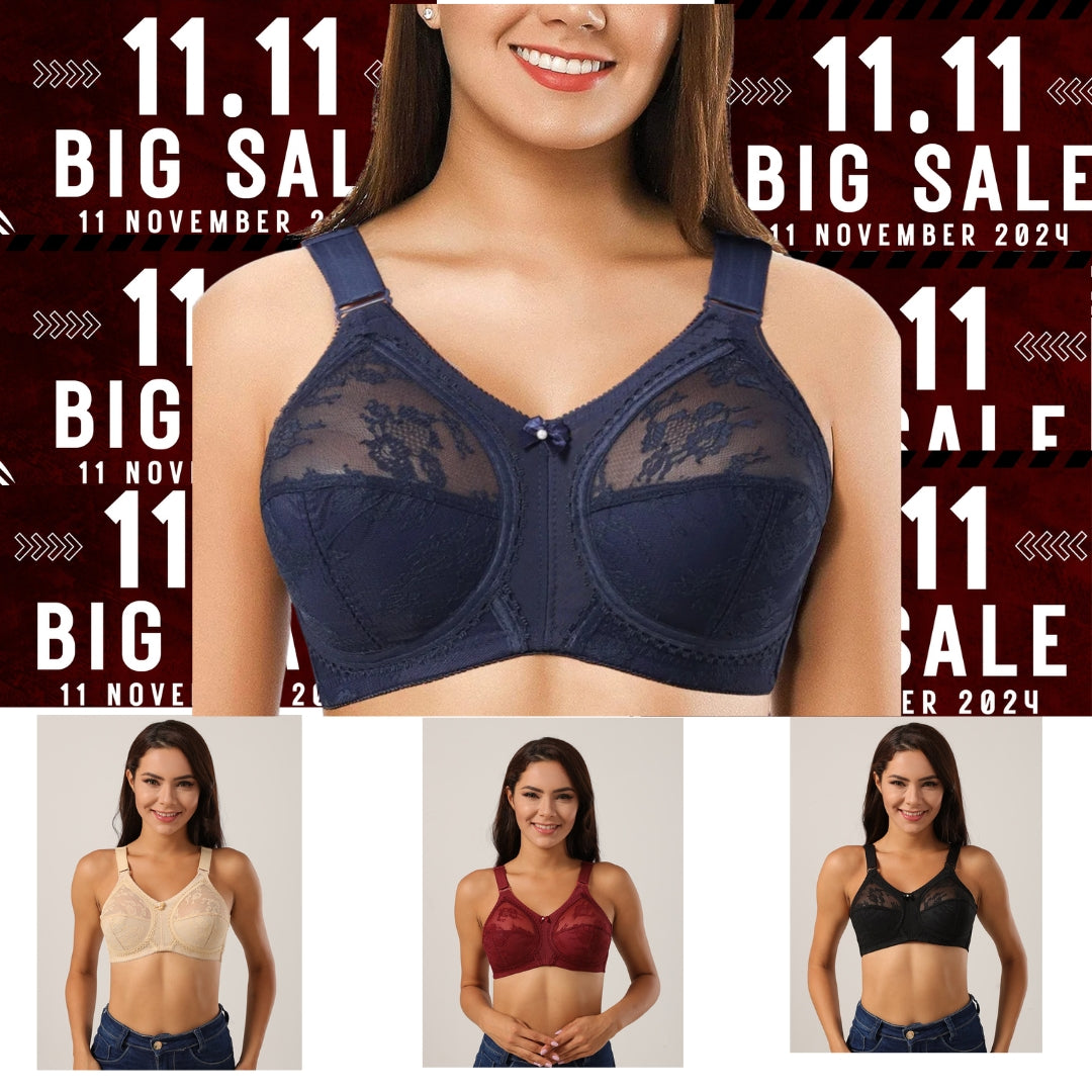 (PACK OF 3) TRIUMPH DOREEN WORLD FAMOUS BRA (❣️FREE DELIVERY 11.11 Sale❣️)