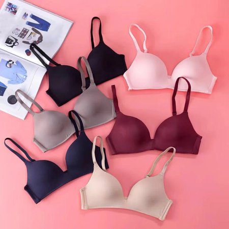 Lightweight One-piece Women Bra Soft Thin Section Underwear Comfortable No Wire-Rim Female