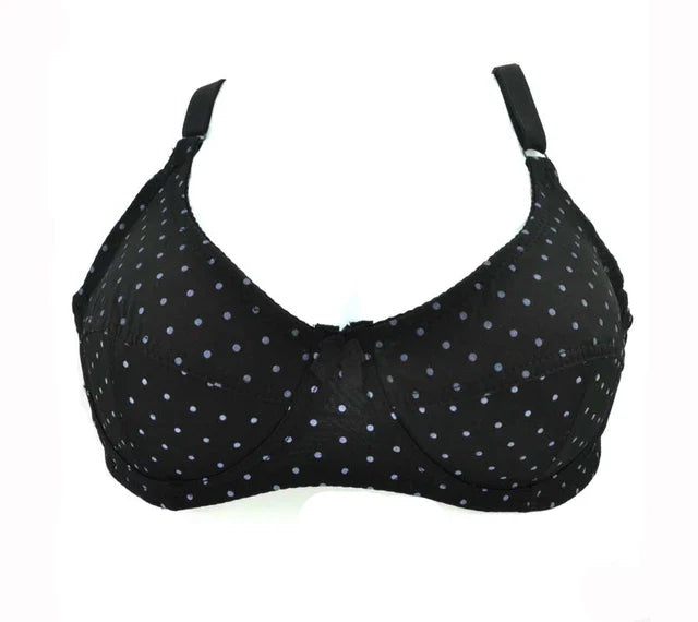 Light padded underwire cotton bra