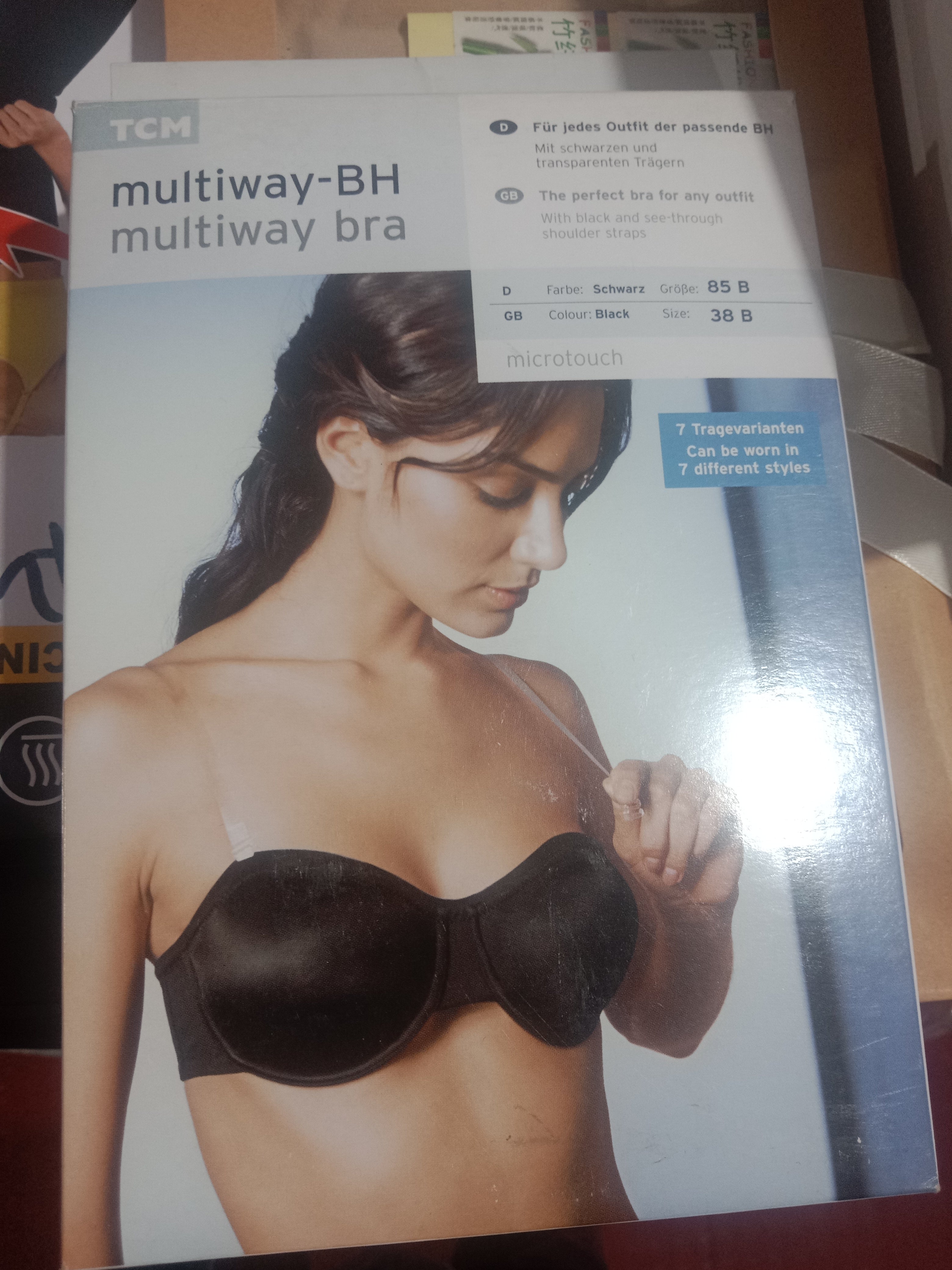 Non padded strapless bra