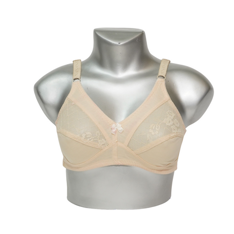 JURCY COTTON HALF NET BRA