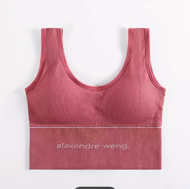 Alexander Women's seamless bra tube top with wireless cups