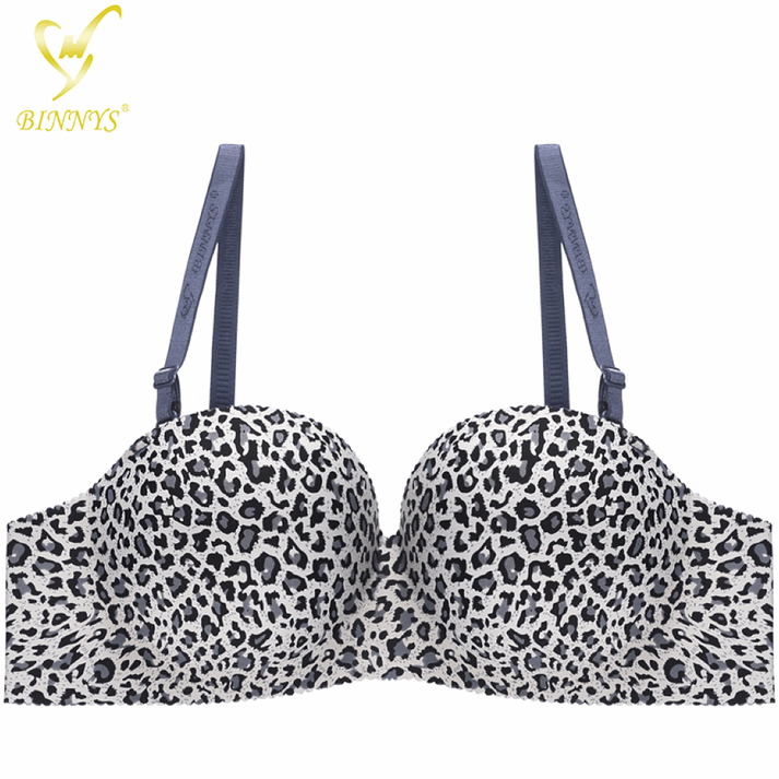 BANNYS CHEETA PRINT  Comfortable Double Padded Push Bra