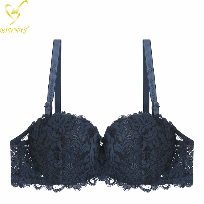 Lace Embrace Double Padded Push Bra