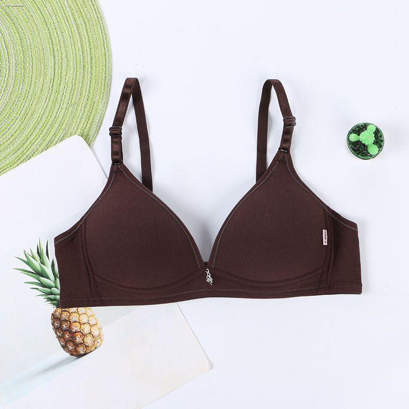 V shape cotton padded bra