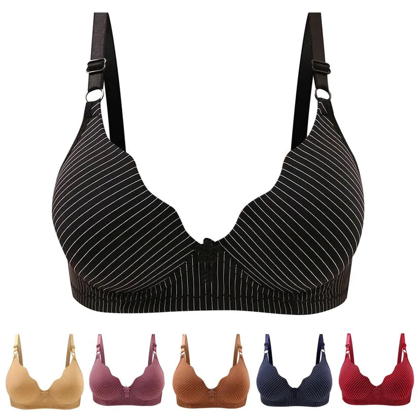 Comfort wireless padded bra