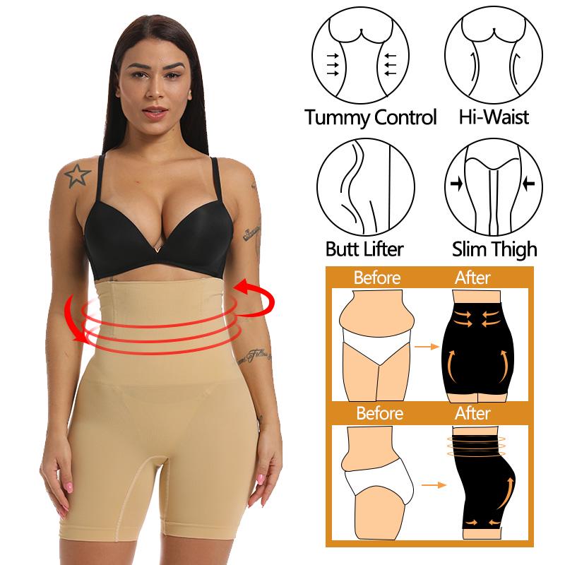 Lower Half Body Shaper Seamless High Waist Slimming Tummy Control Shapewear Belly Slimmer Best For Females After C Section