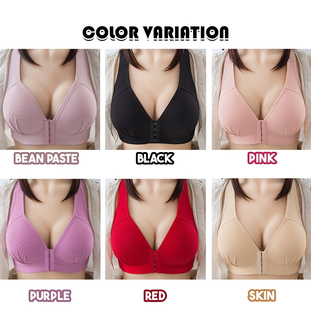 Extra light weight front open padded bra