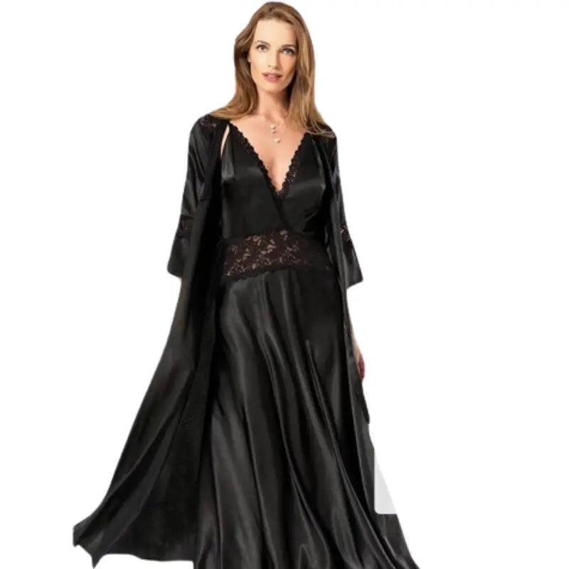 2 p luxury slik gown nighty