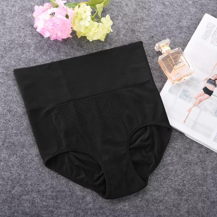 Pack Of  3 High Waist Abdomen Underwear Women