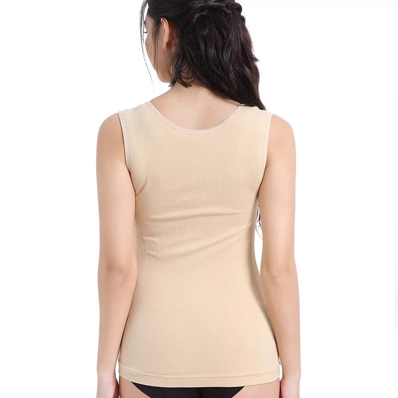 Women Wears Winter Thermal Underwear Women's Tops Gold Velvet Vest (V2131