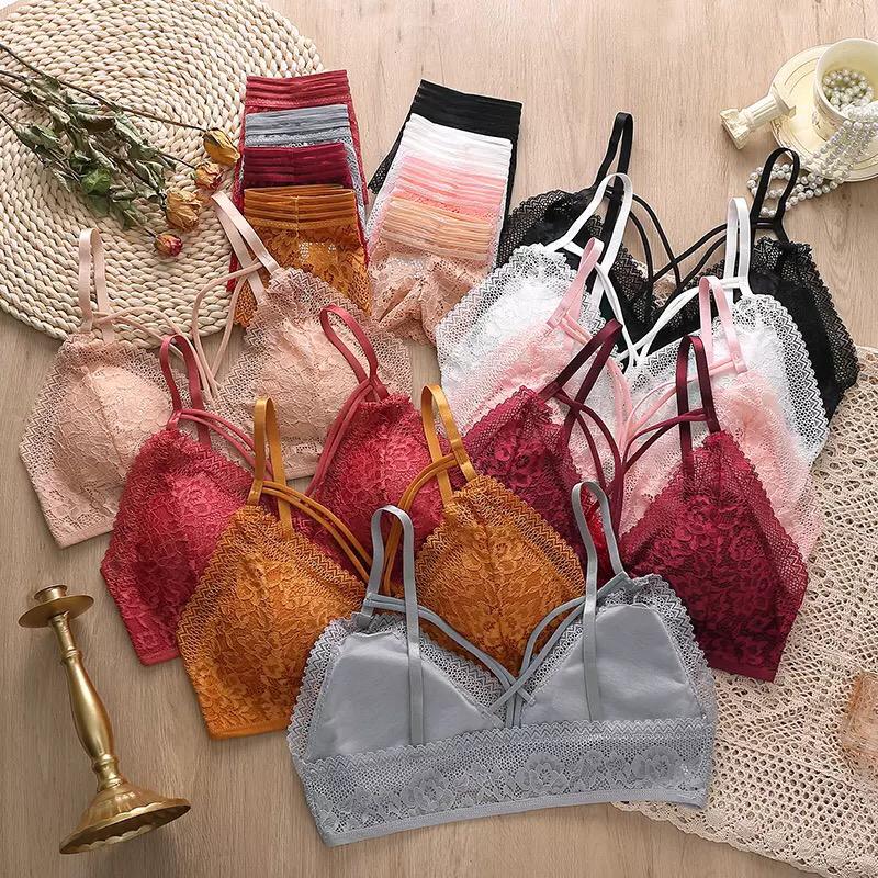 STRIPS BRA SET