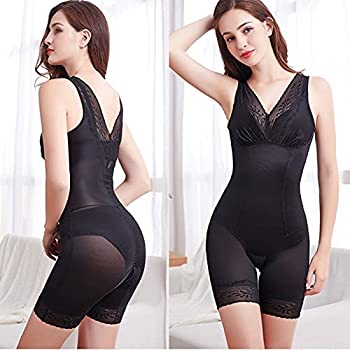 Lace decorated body shaper