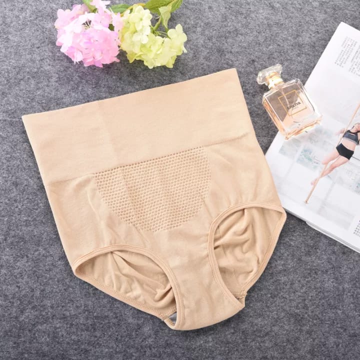 Pack Of  3 High Waist Abdomen Underwear Women