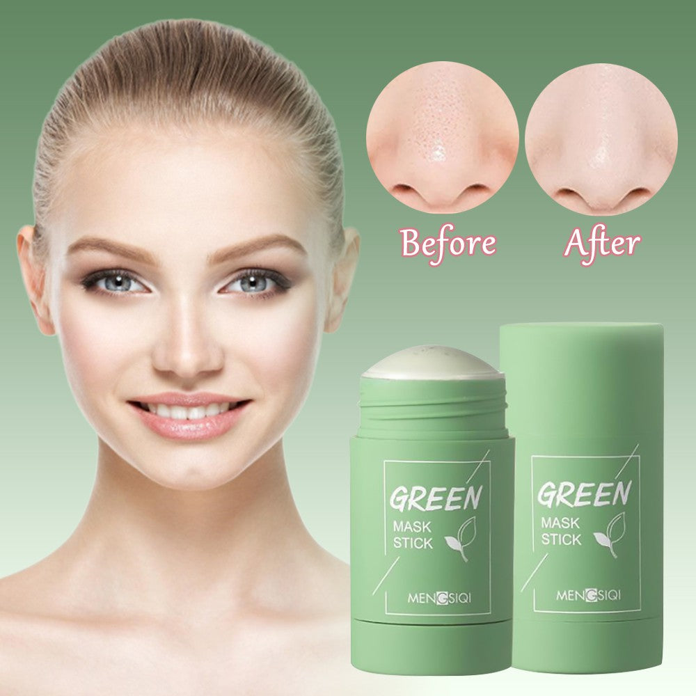 Original Facial Cleansing Stick Green Tea Face Mask Stick Blackhead Acne Remove