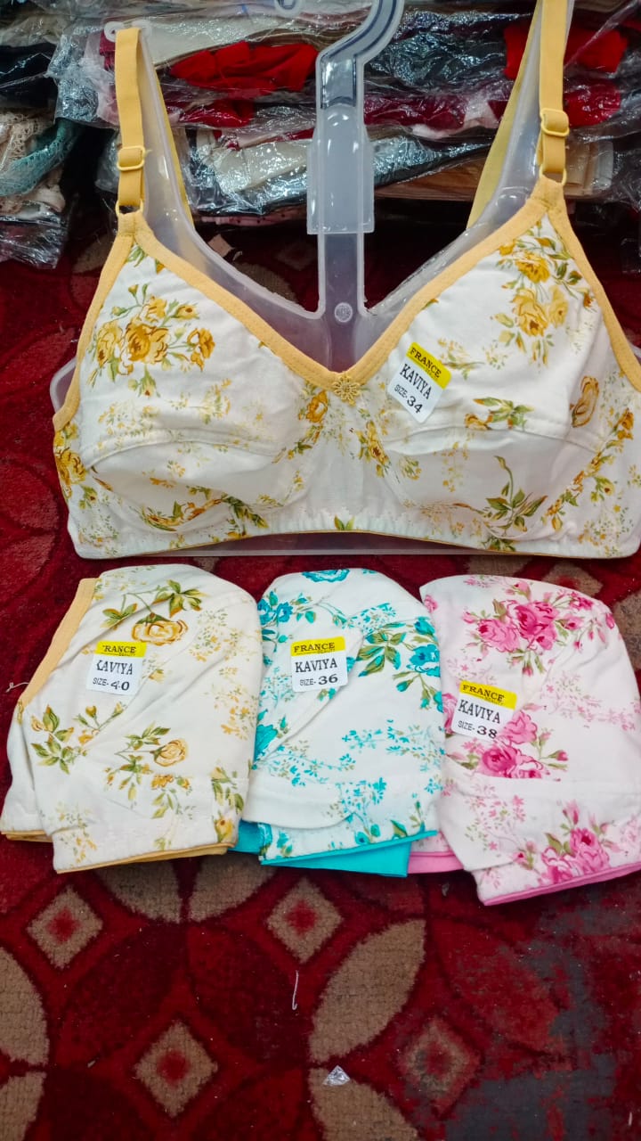 Summer Bras - Cotton Bras Pack of 3