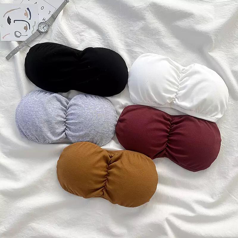 PACK OF 3 STRAPLESS  THIN PADDED BRA