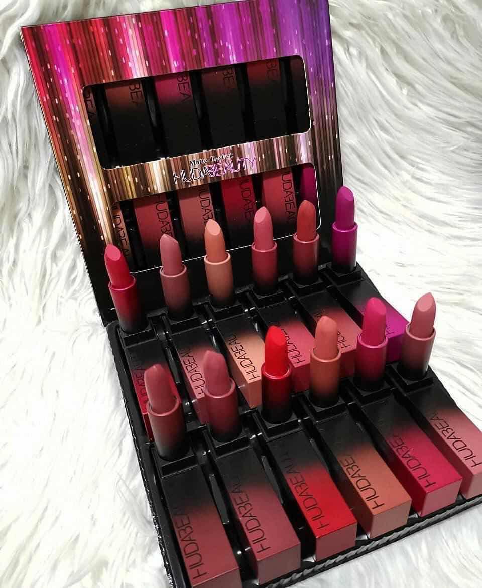 Huda Beauty Power Bullet Matte Lipstick Set of 12