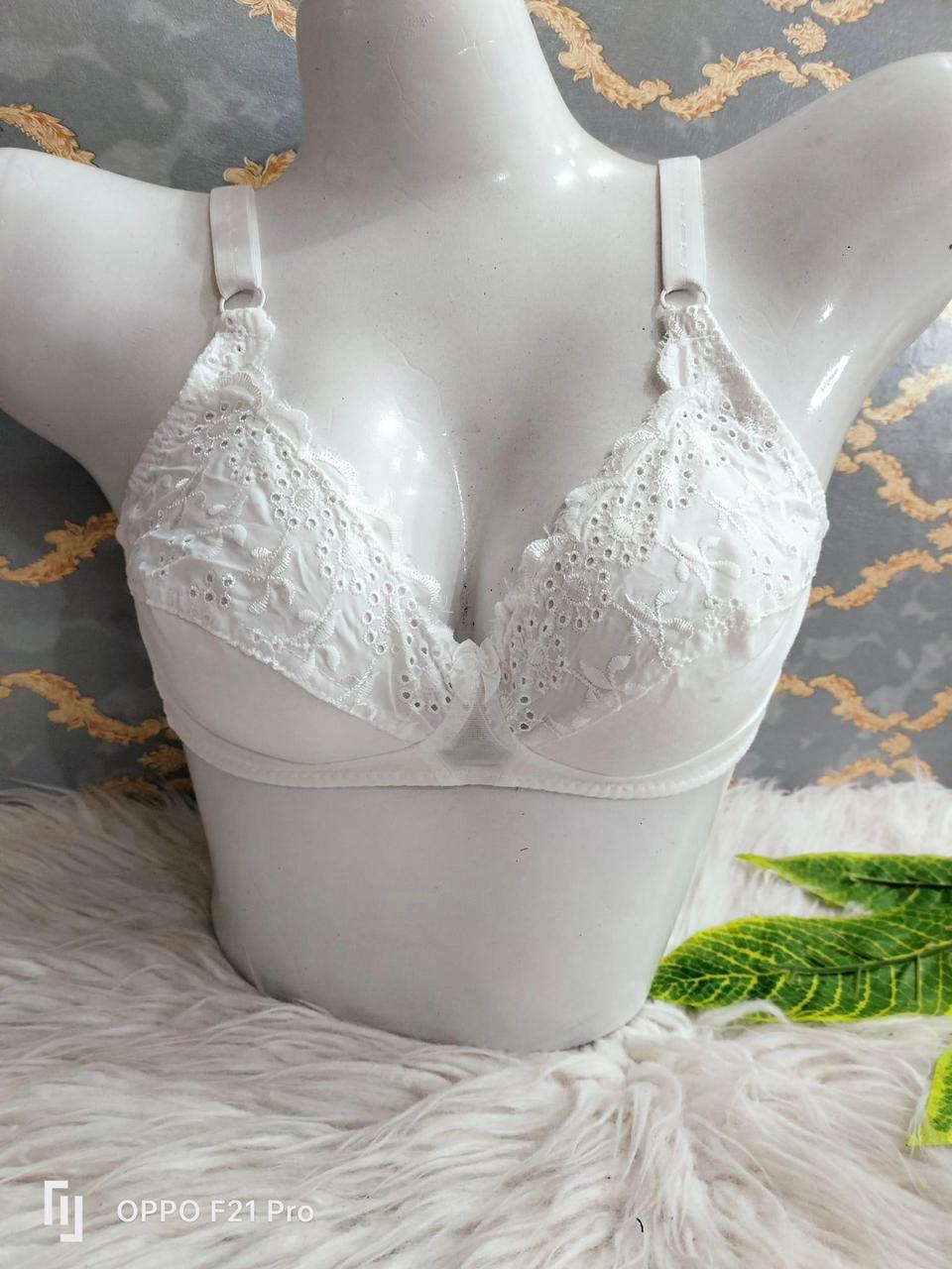 Galaxy halflace Cotton bra