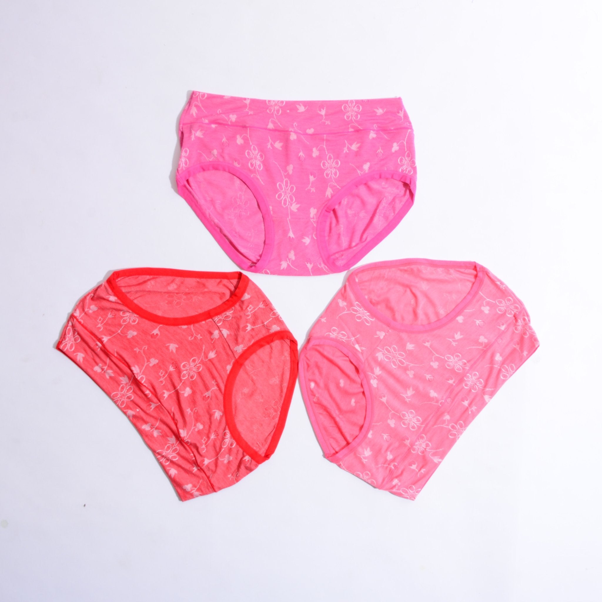 PACK OF 3 SEAMLESS SOLID LOW WAIST UNDERWEAR