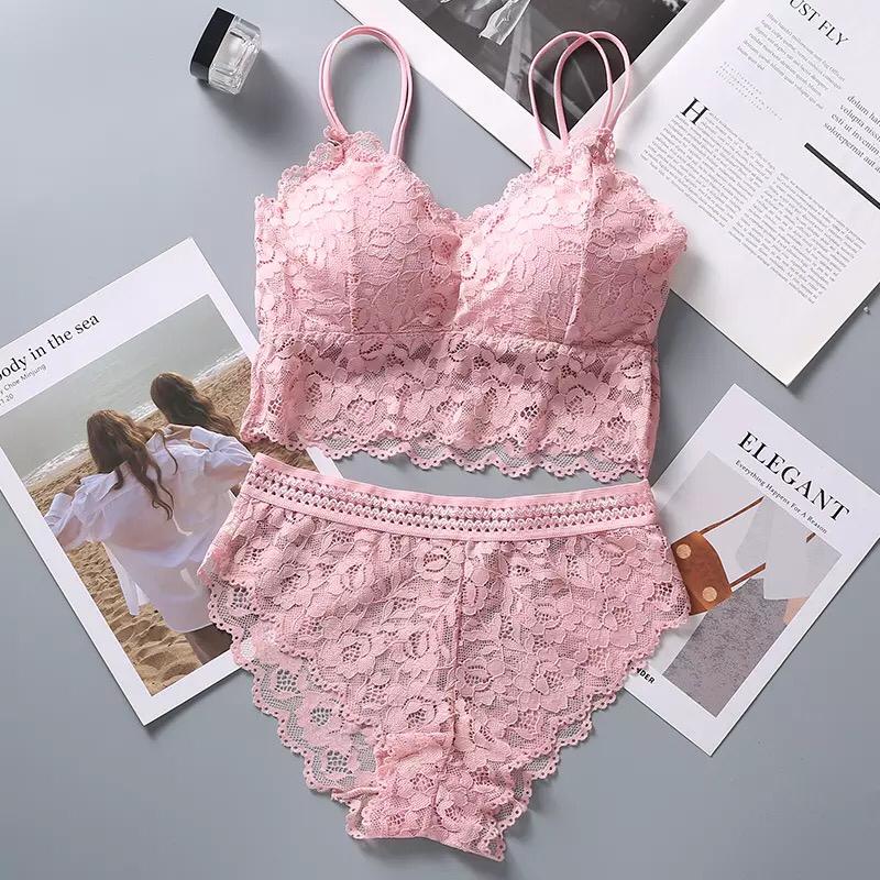 ELEGANT PADDED BRA SET