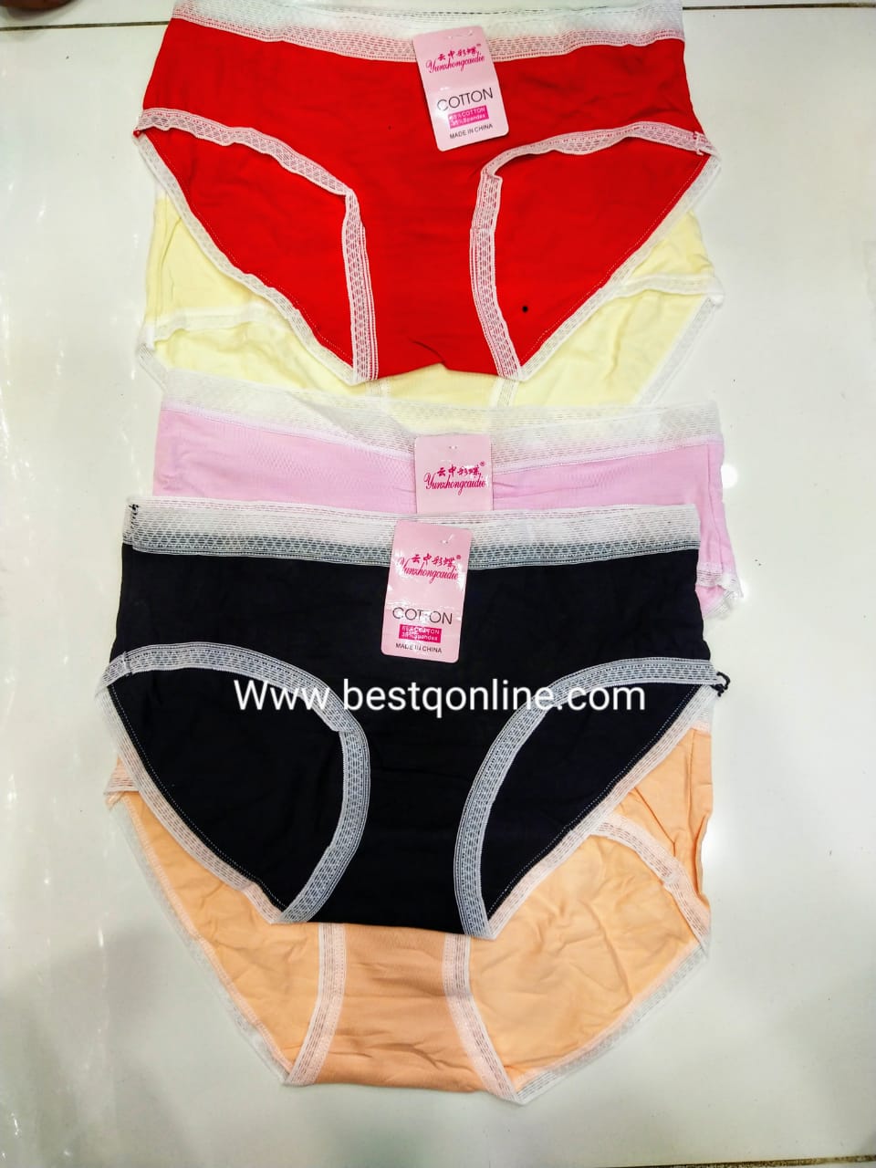 Pack of 3 Women Plus Size Soft Modal Briefs  Solid Color Panties