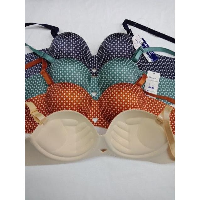 Push Up Bra Lovely Polka Dot Padded BH Designer Everyday Bras For Women