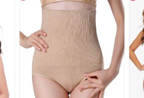 belly cover high waist underwear