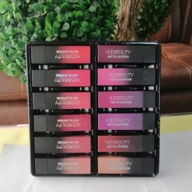 hudabeautty lipstick  pack of 12