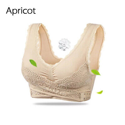 Instant Lift Front Cross Side Buckle Lace Bra